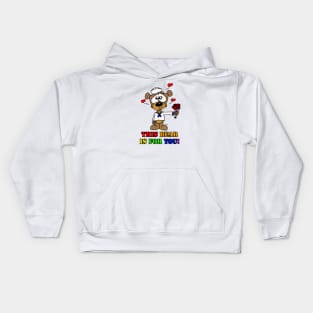 This Bear Is For You Kids Hoodie